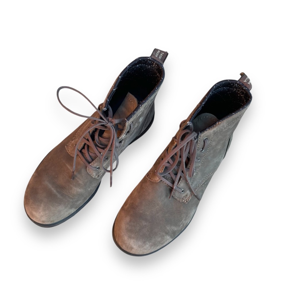 Blundstone 1930 Rustic Brown Leather Lace Up Ankle Boots Men Sz 6 / Women Sz 7.5